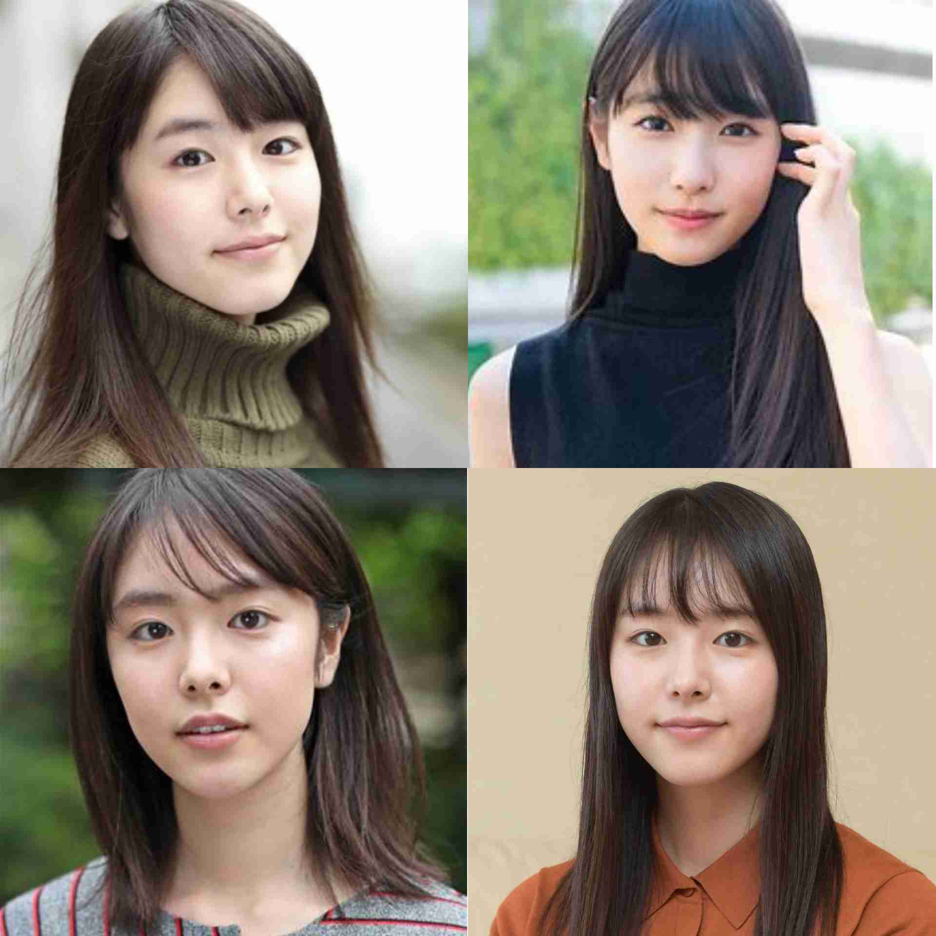 好きな顔4人集めてみた！【女性編】part2