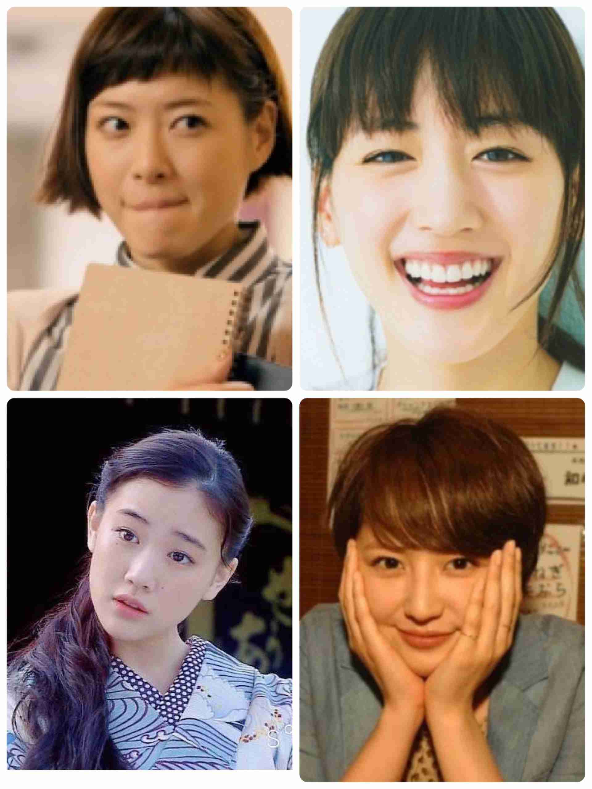 好きな顔4人集めてみた！【女性編】part2