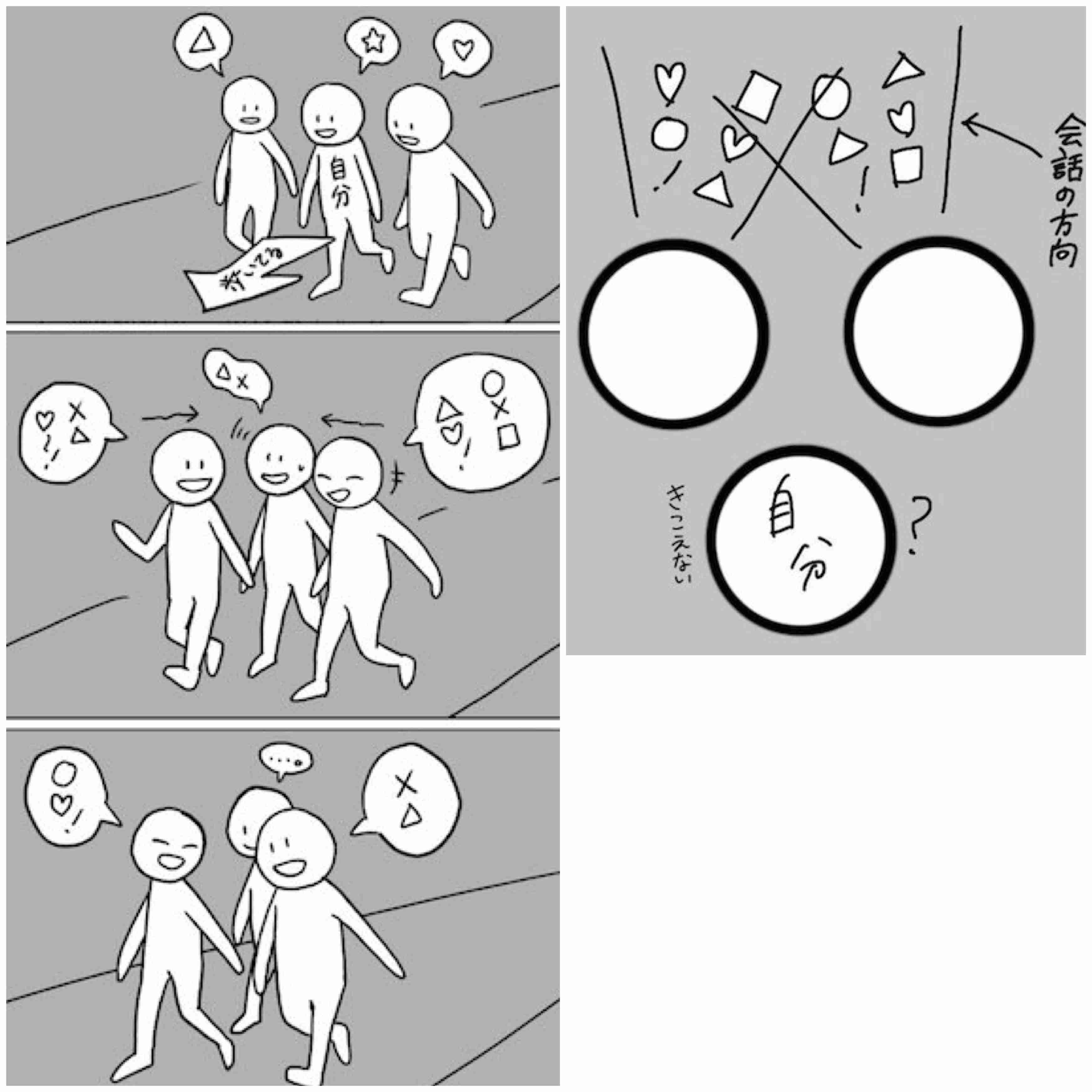 友達3人組って、ずっと上手くいくと思う？