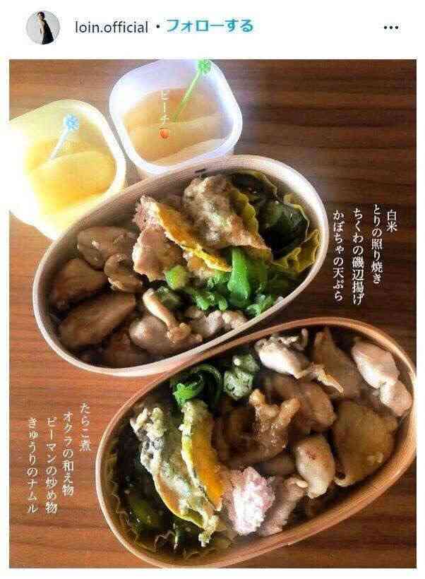 井川遥　2児の弁当が料亭級「栄養価素晴らしい」「コドモになりたい」と反響