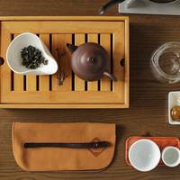 家で茶葉から入れたお茶を飲んでる人！