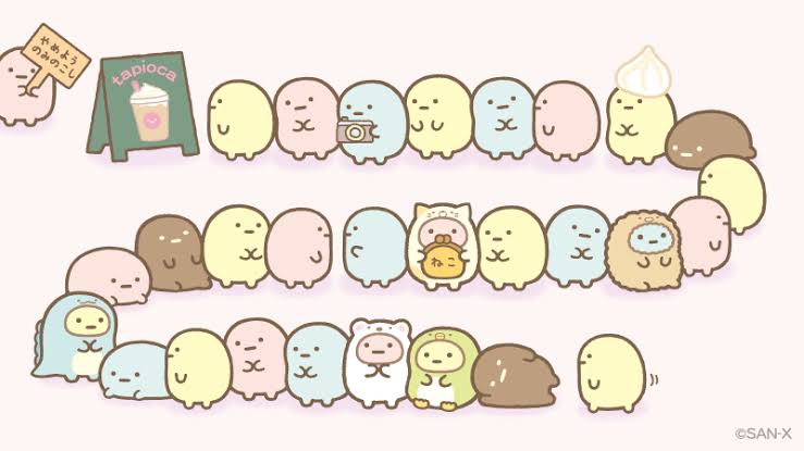 すみっコぐらし好きな人～