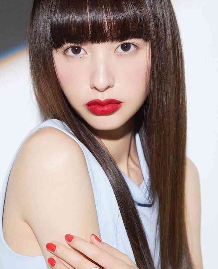 前髪アリが似合う女性芸能人の画像