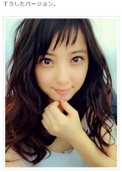 前髪アリが似合う女性芸能人の画像