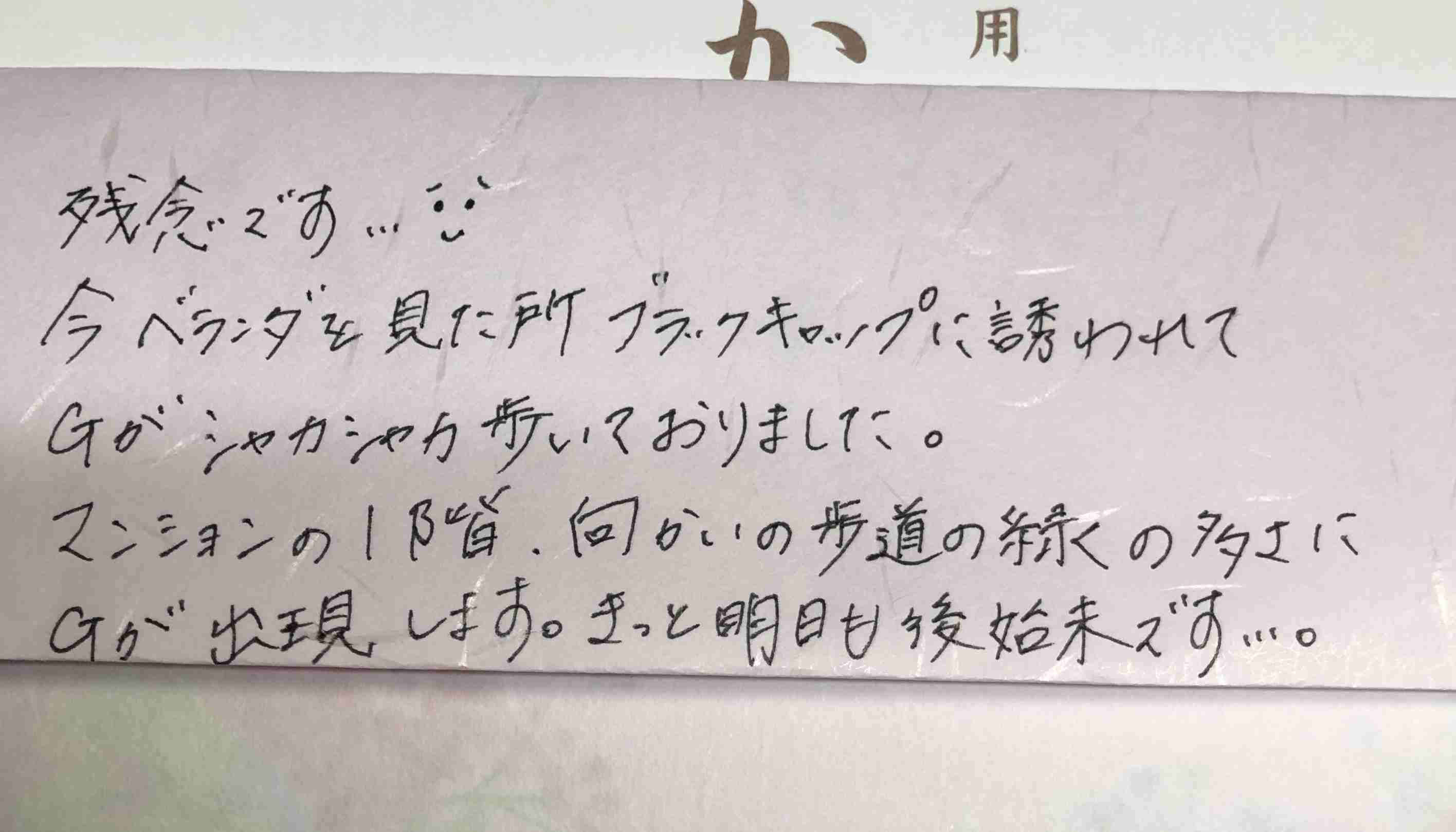 ガル民の手書きの字が見たい!Part2