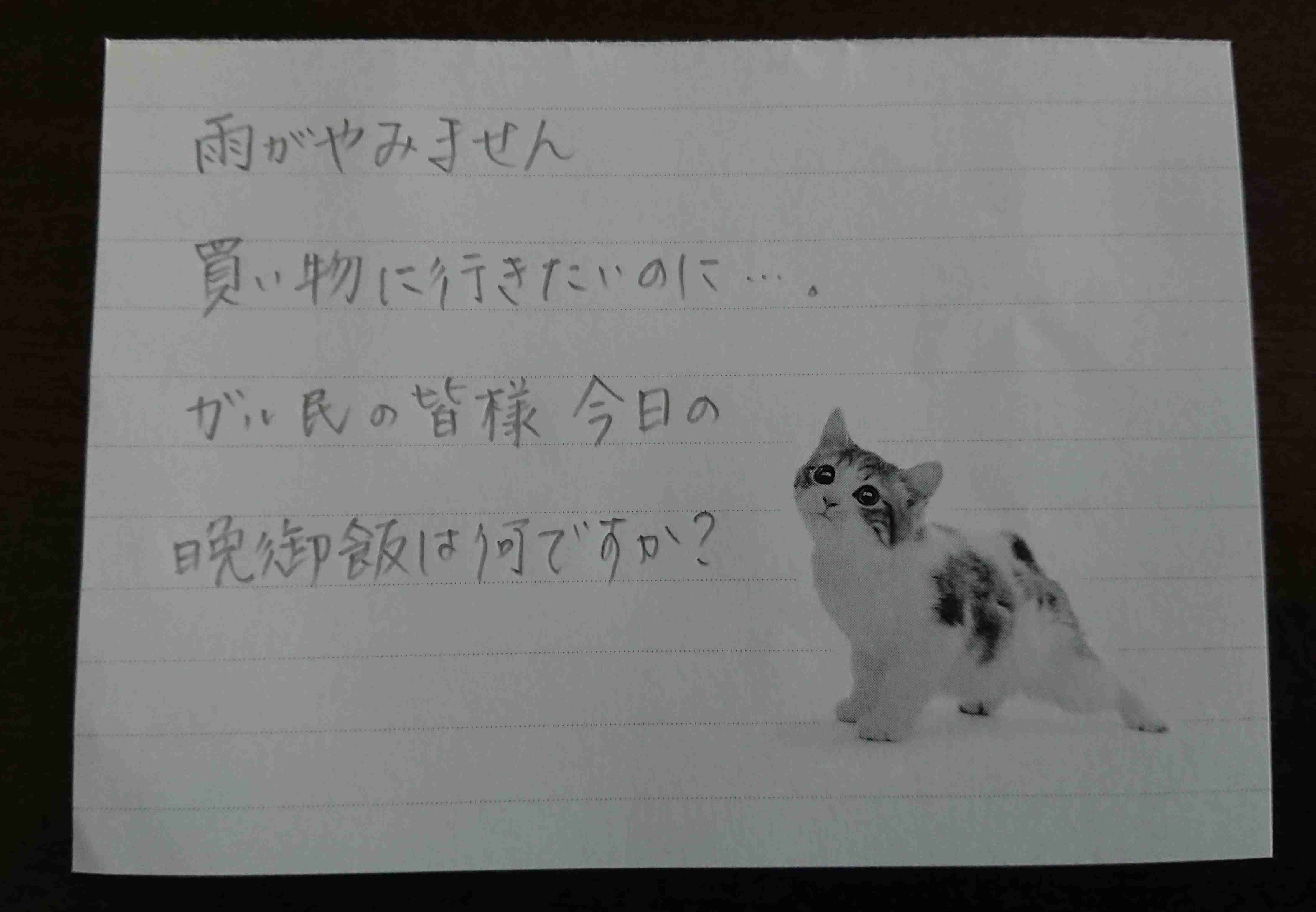ガル民の手書きの字が見たい!Part2