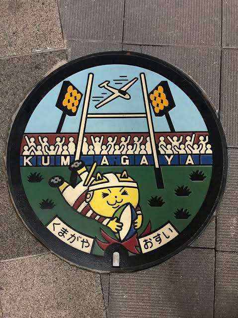 日本各地、様々なマンホールを貼るトピ♪