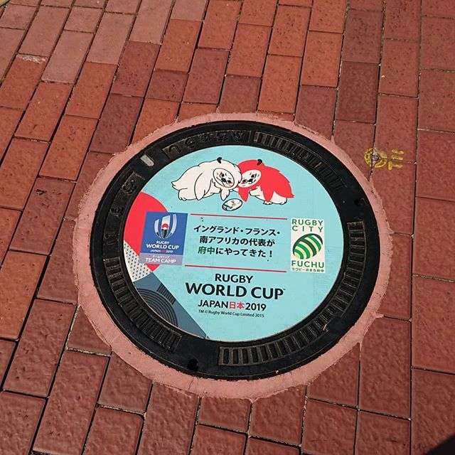 日本各地、様々なマンホールを貼るトピ♪