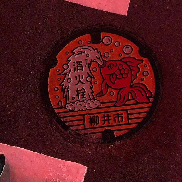 日本各地、様々なマンホールを貼るトピ♪