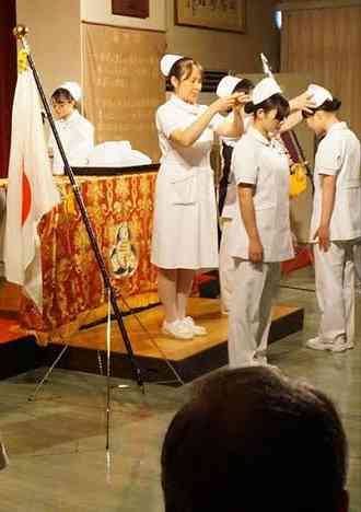 看護学生励まし合おう~!