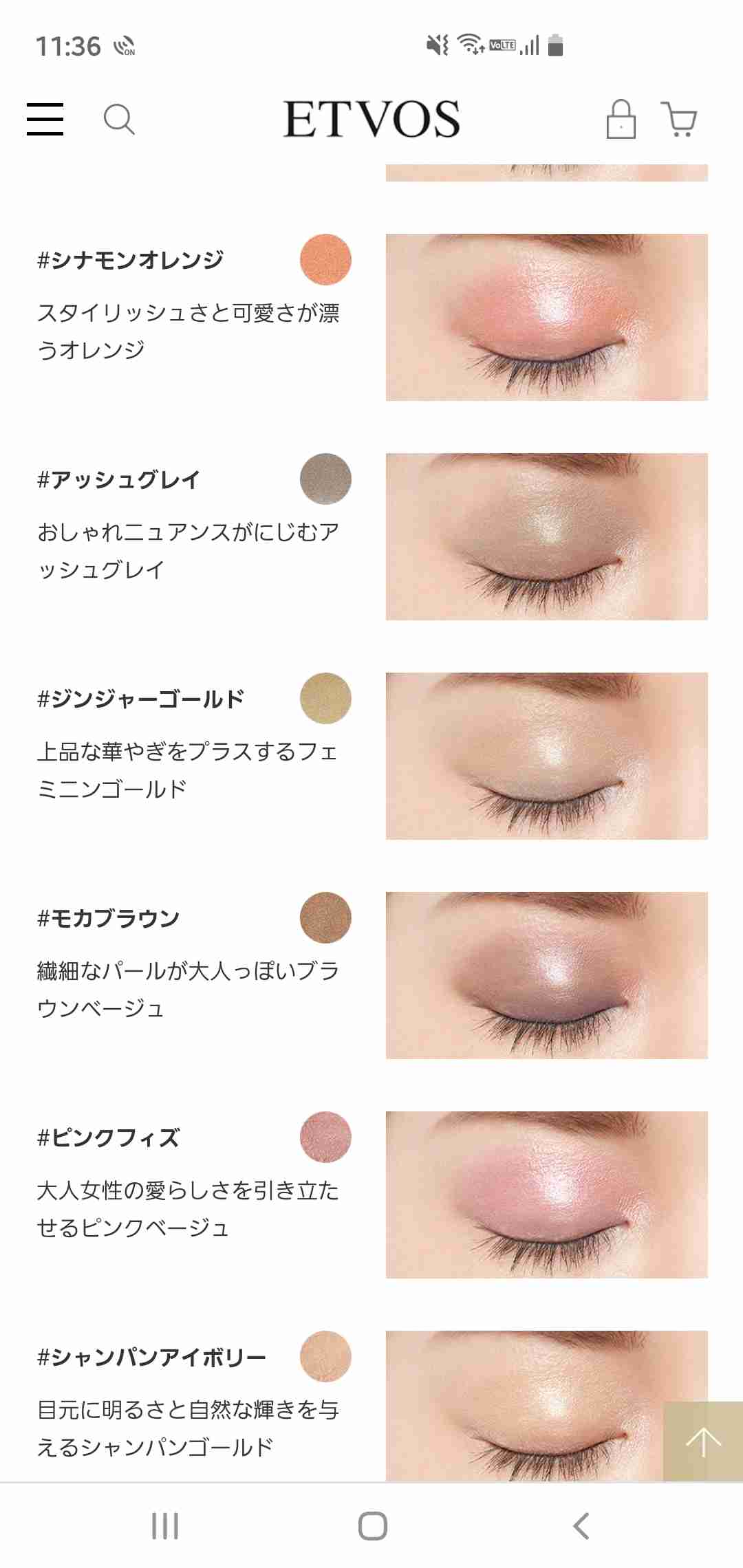 オフィスメイクにおすすめのアイシャドウ