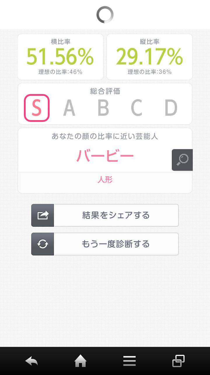 そっくりアプリで有名人の誰似でしたか？