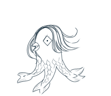 疫病退散!アマビエの絵を何も見ずに描いてみよう