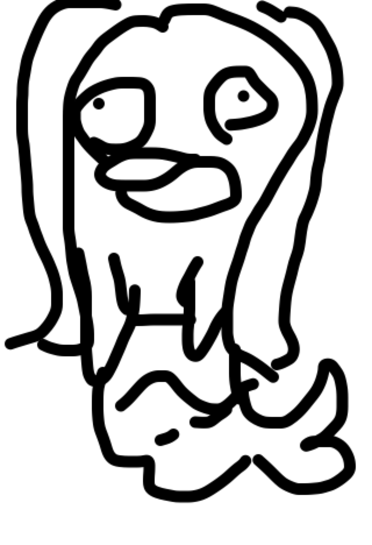 疫病退散!アマビエの絵を何も見ずに描いてみよう