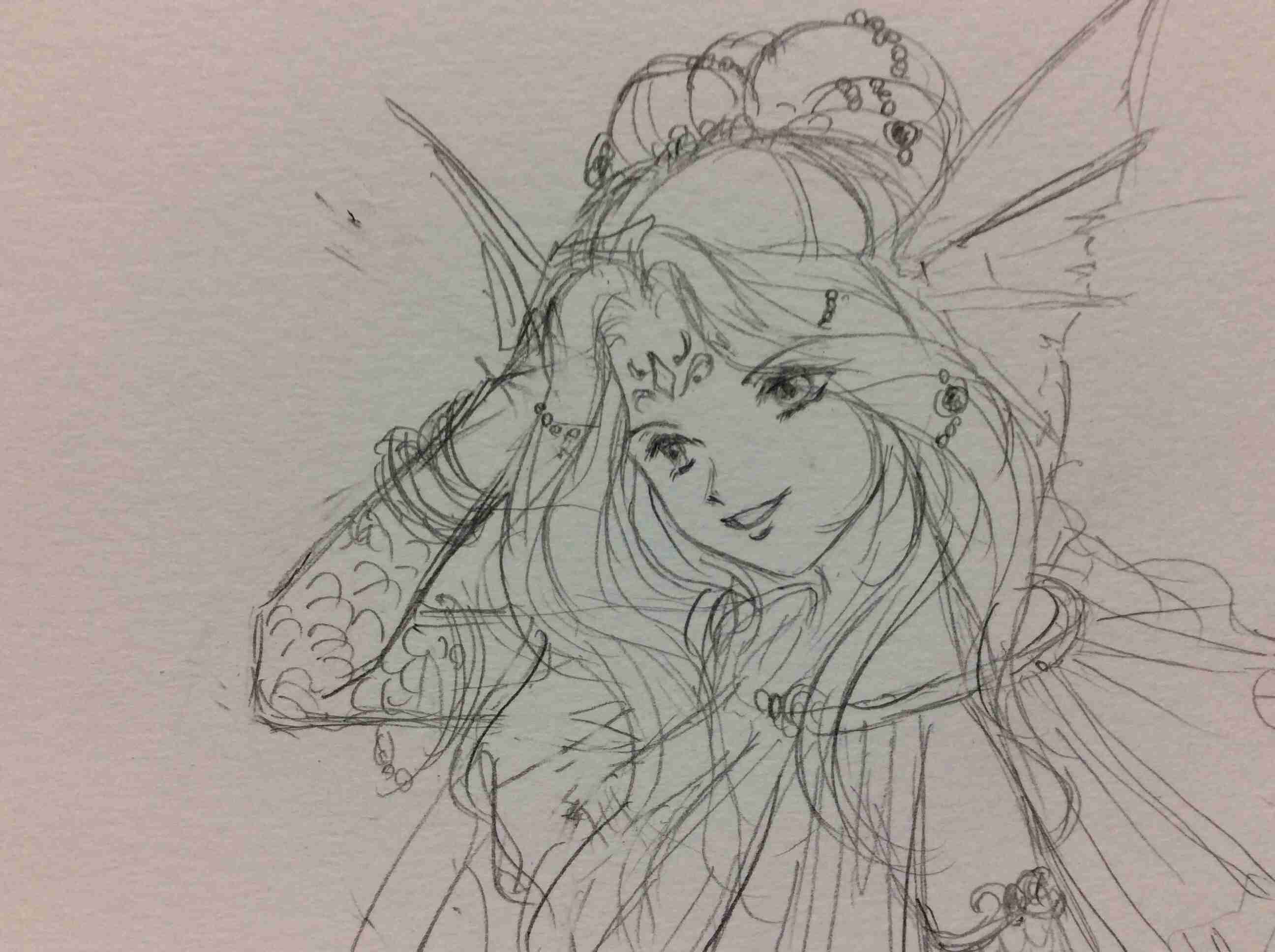 疫病退散!アマビエの絵を何も見ずに描いてみよう