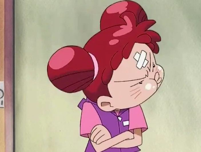 怒った顔の２次元キャラ