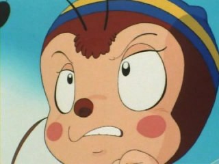 怒った顔の２次元キャラ