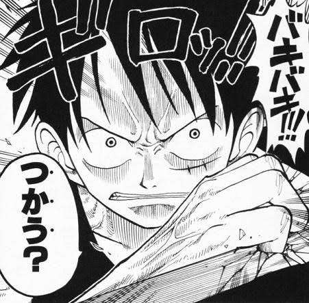 怒った顔の２次元キャラ