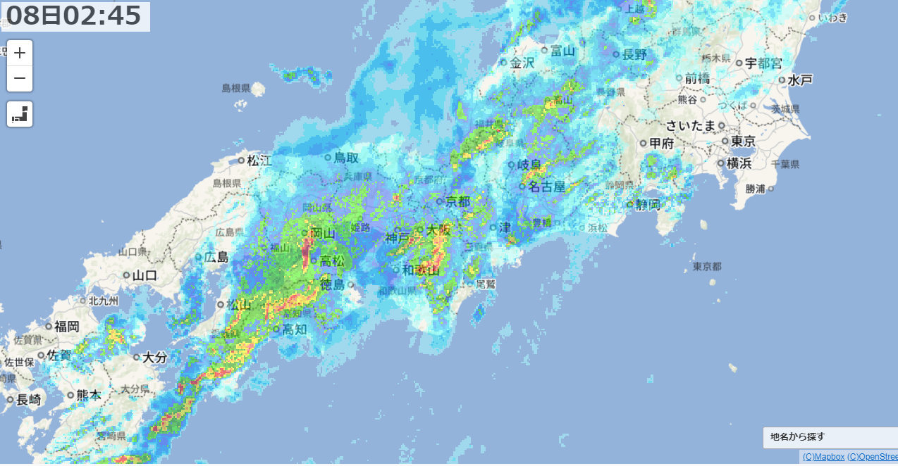 筑後川　大分県日田市で氾濫が発生　午前１時　国土交通省などが発表
