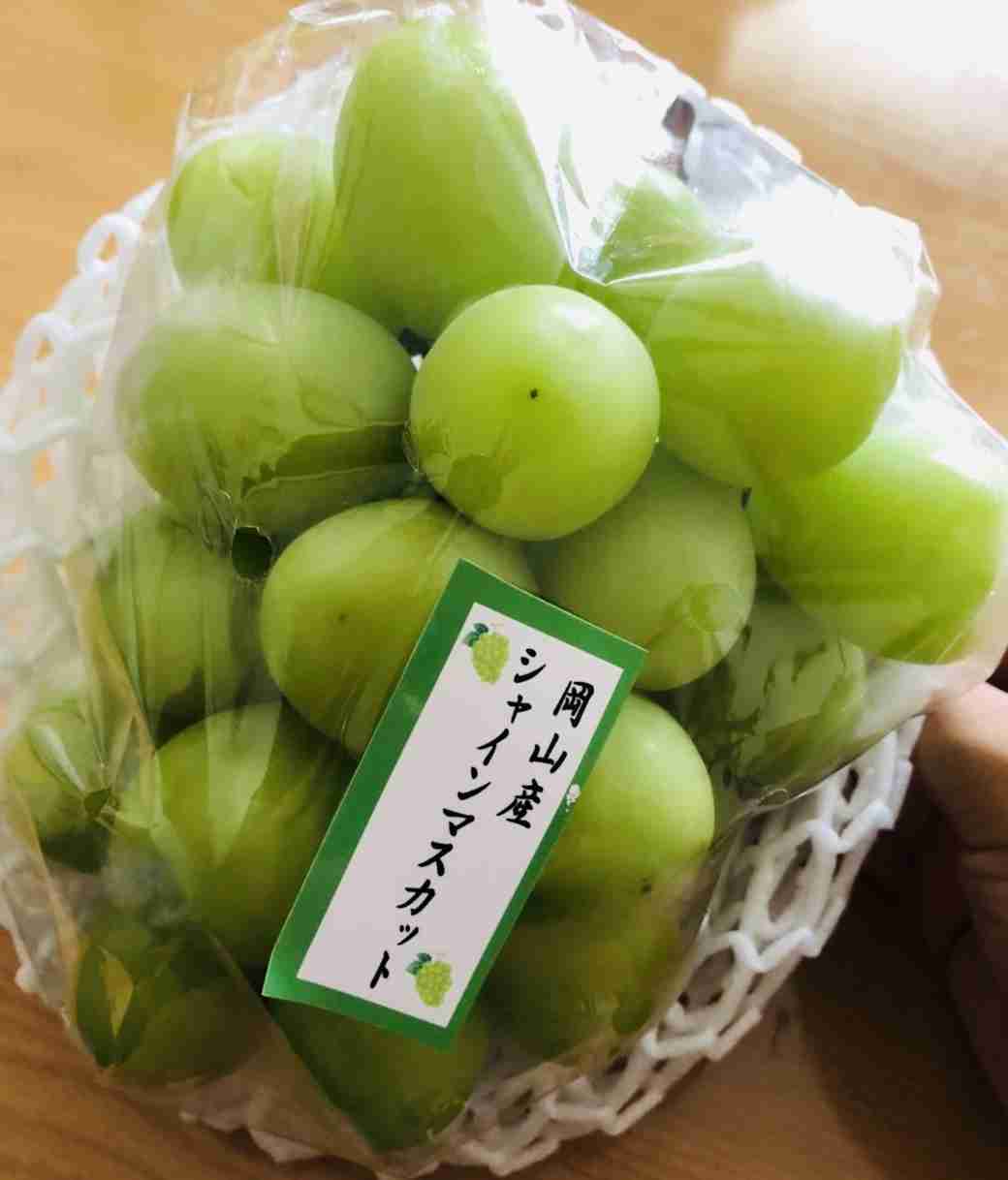 シャインマスカットが好きな人!