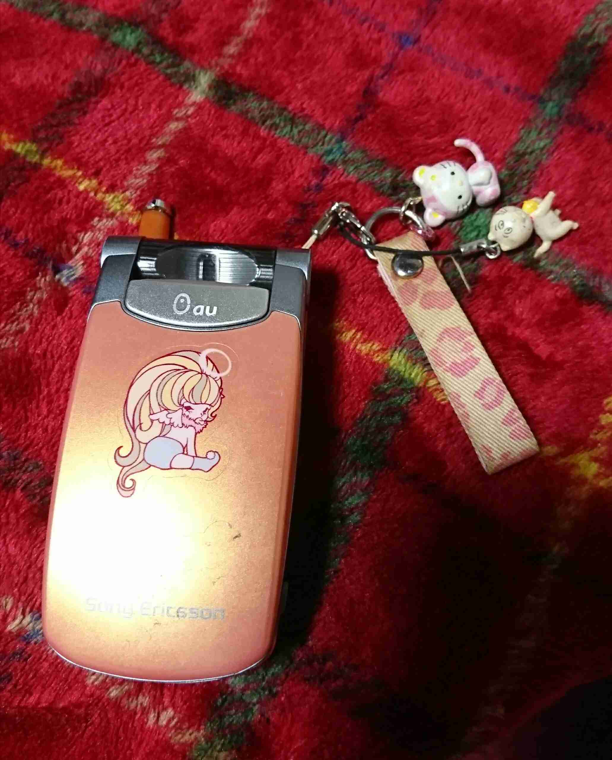 初めて持った携帯電話を晒すトピ