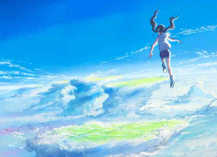 関東南部、遠方の空に「かなとこ雲」が出現