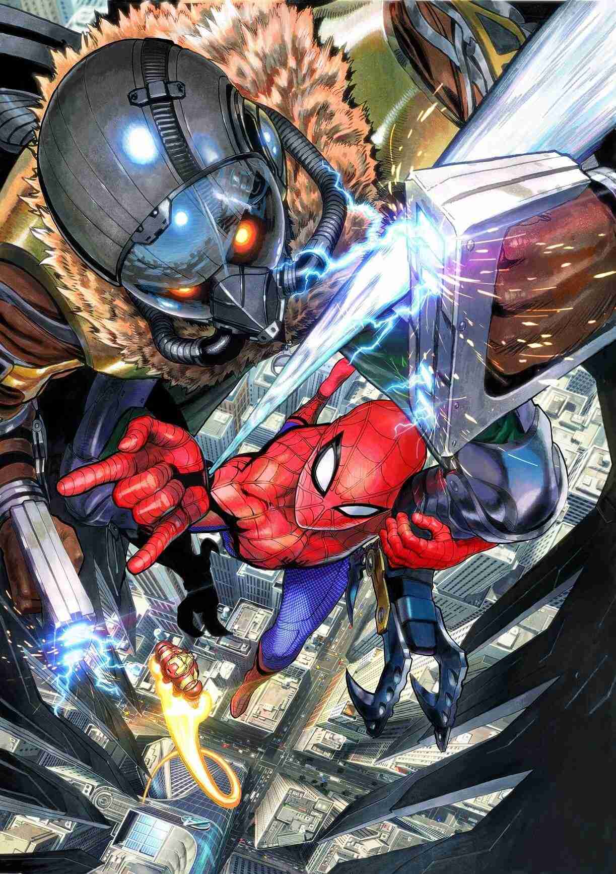 漫画家が描いた他の漫画キャラや有名人の似顔絵