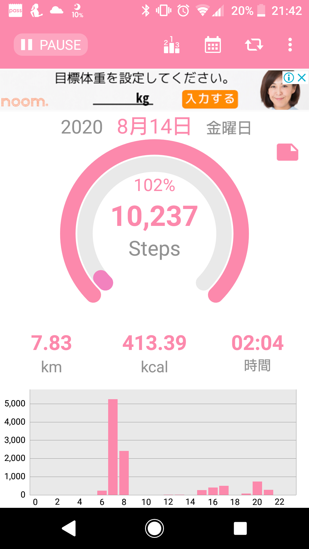 ウォーキングでダイエット中の方集合！
