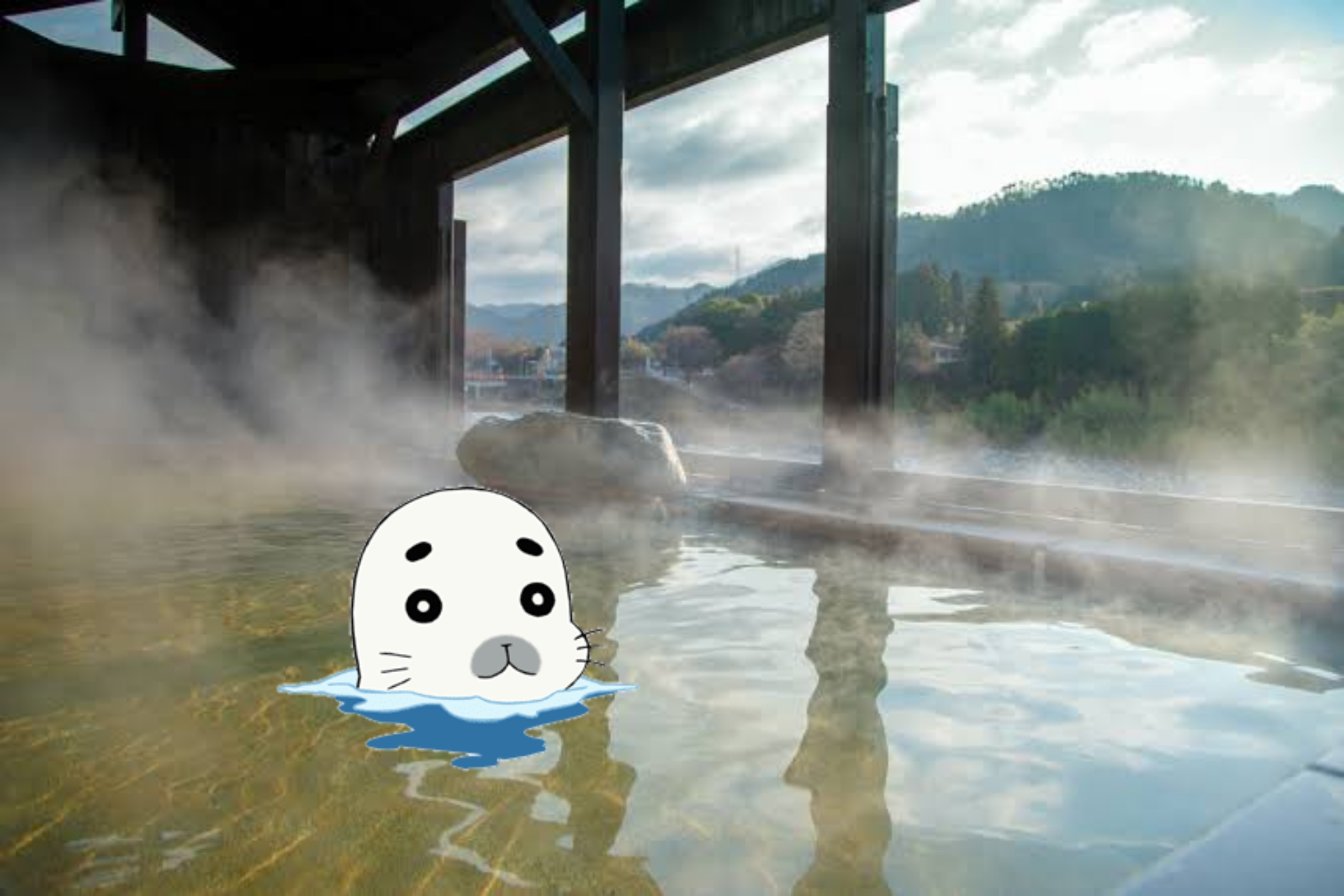 日本＆世界の風景に「ゴマちゃん」を添えてみるトピ