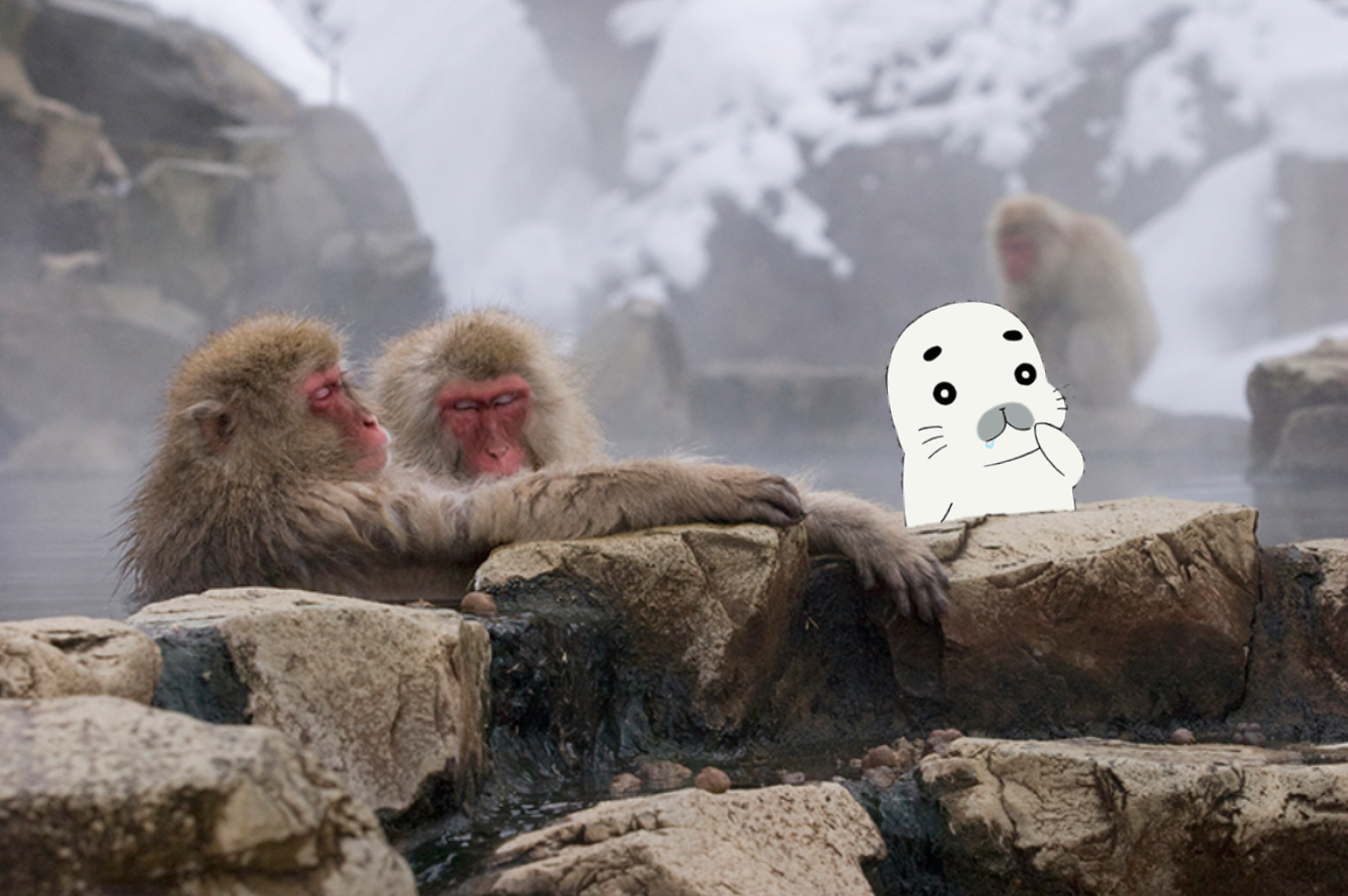 日本＆世界の風景に「ゴマちゃん」を添えてみるトピ