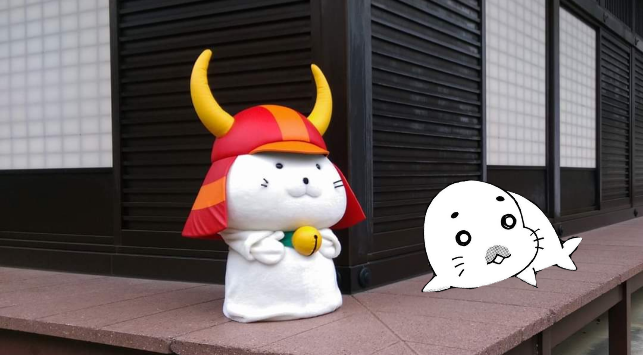 日本＆世界の風景に「ゴマちゃん」を添えてみるトピ