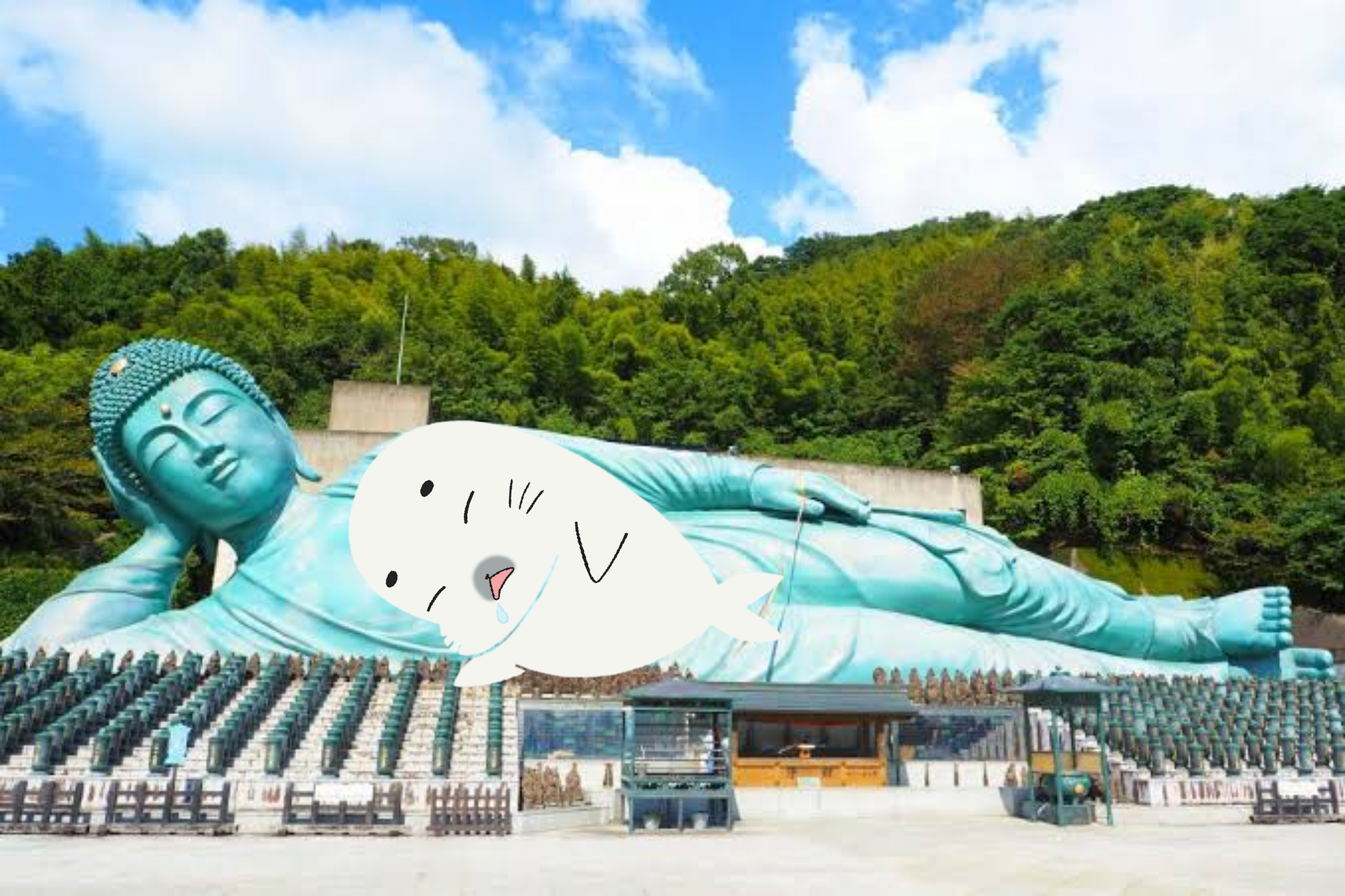 日本＆世界の風景に「ゴマちゃん」を添えてみるトピ