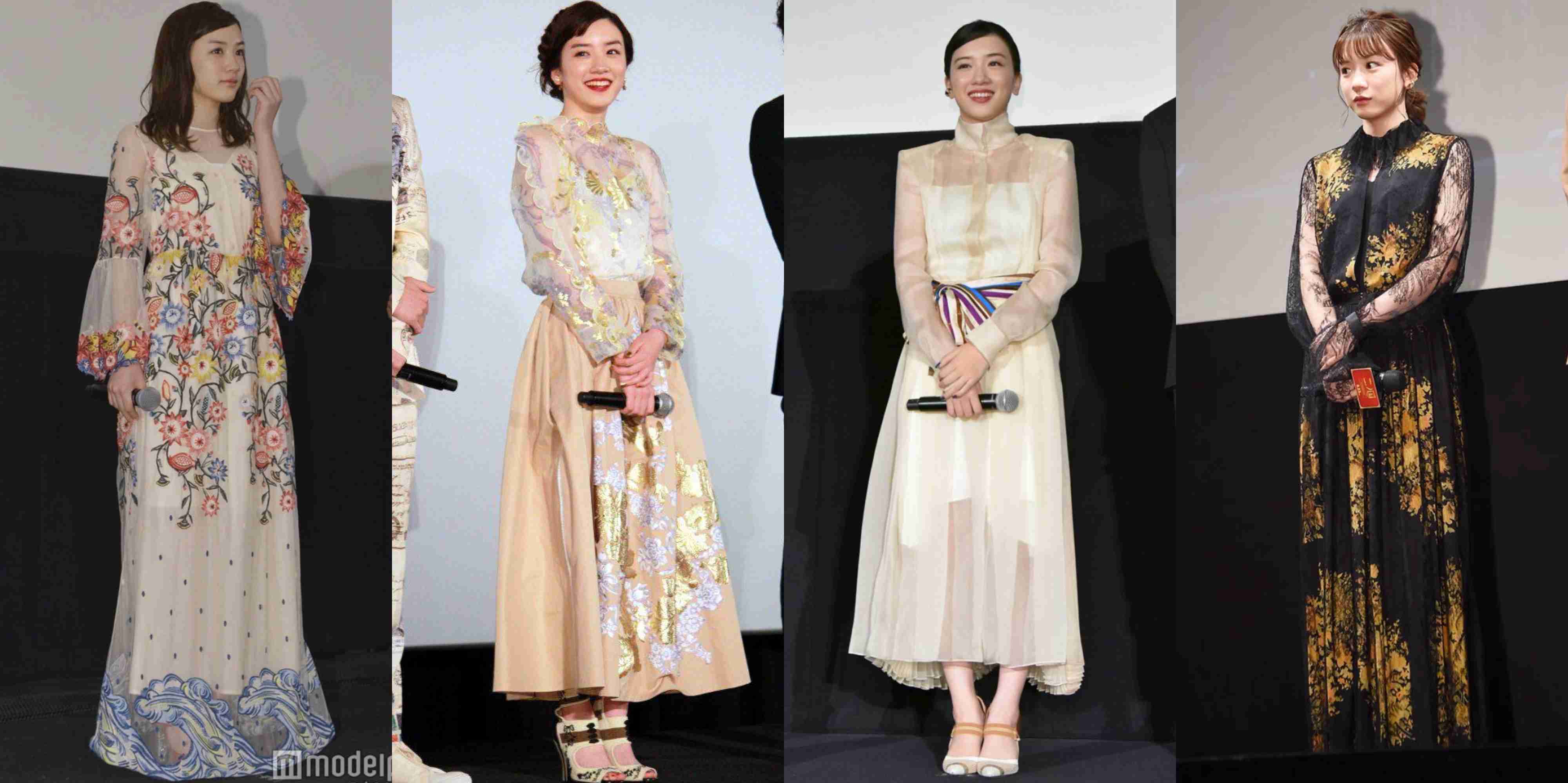 女優の舞台挨拶衣装を貼るトピPart3
