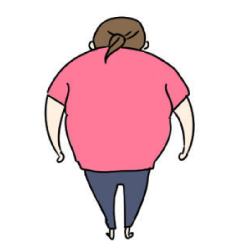 ぽっちゃり体型でもダイエットしない人