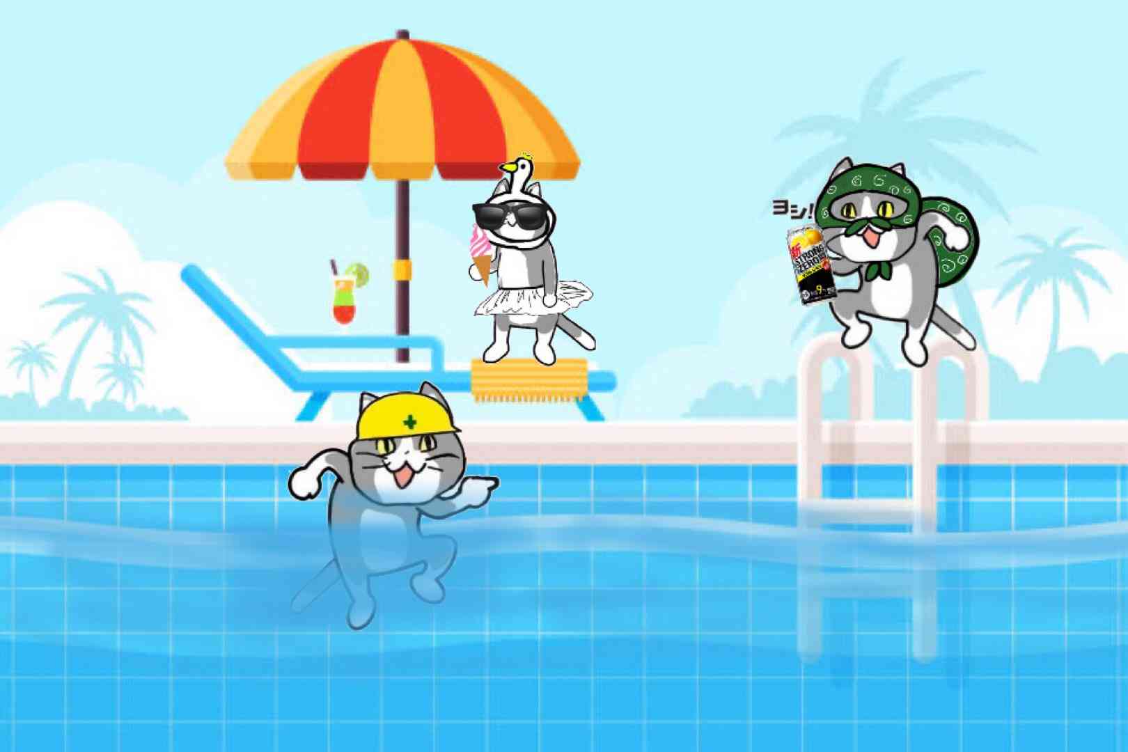 夏だから皆で現場猫を愛でたい！