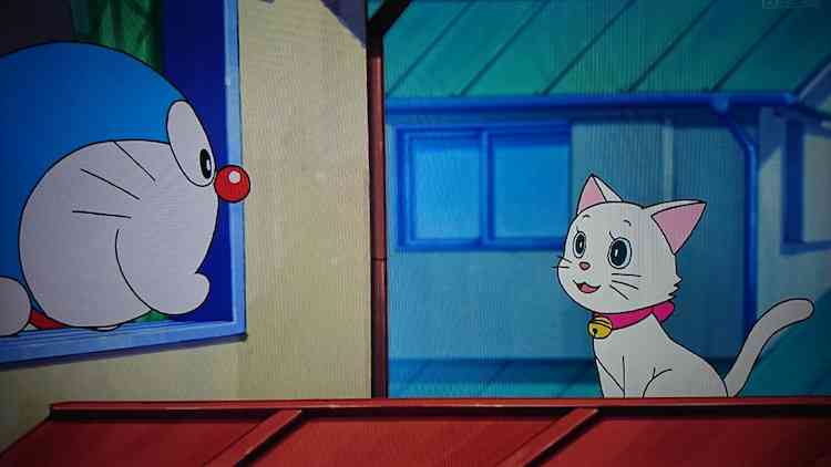 ドラマ・映画の見つめあう2人の画像