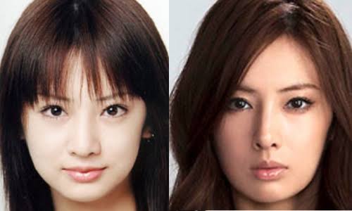 女優のポニーテール、ひとつ結び