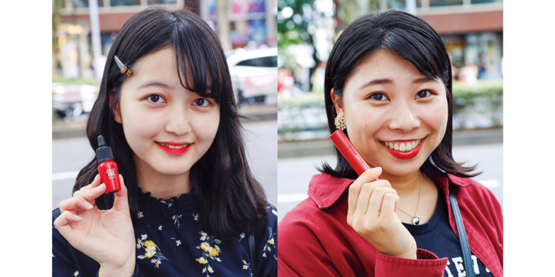 赤リップに憧れる