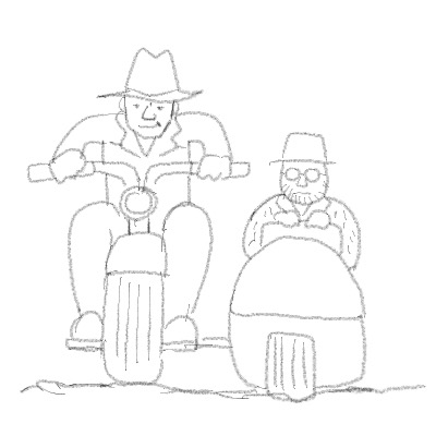 【お絵かき】映画のワンシーンを描いて、タイトルを当ててもらうトピ