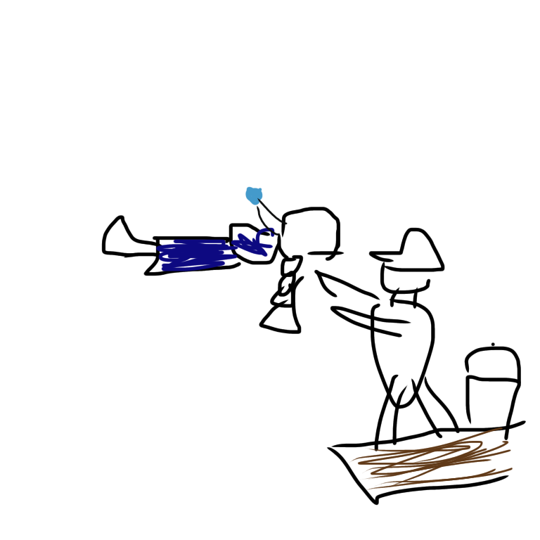 【お絵かき】映画のワンシーンを描いて、タイトルを当ててもらうトピ