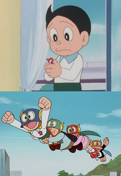 二次元キャラを陰と陽に分けるトピ