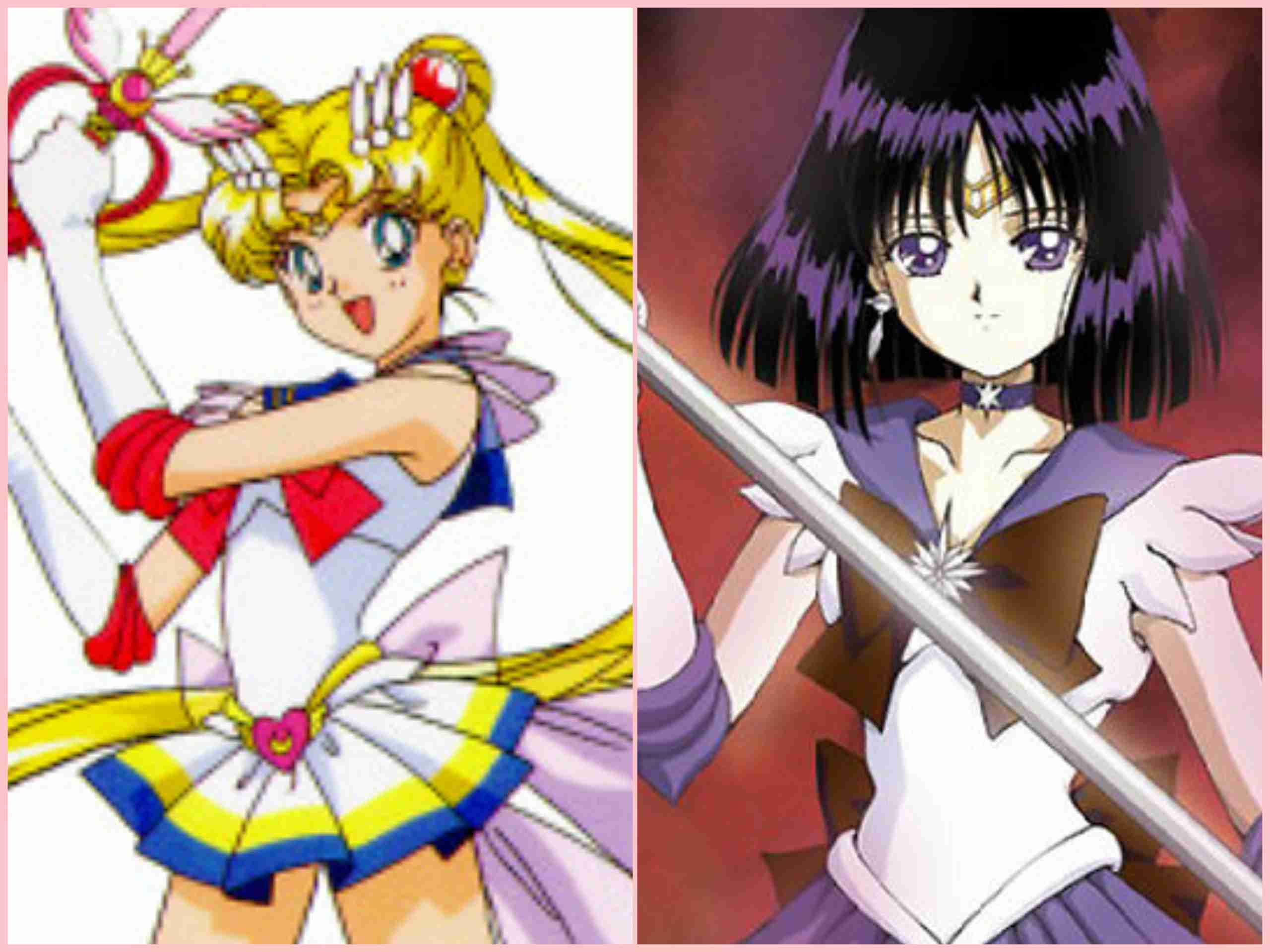 二次元キャラを陰と陽に分けるトピ