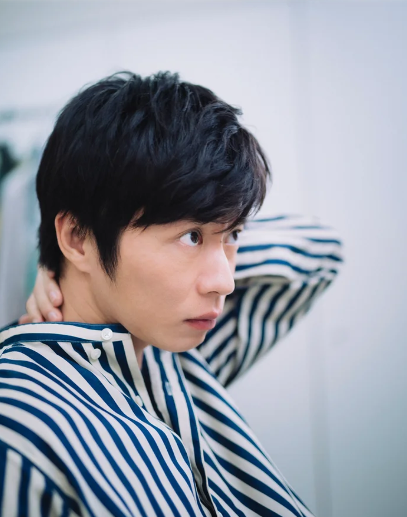 あざとい! 田中圭のフェイスシールド越しの上目遣いにファン歓喜