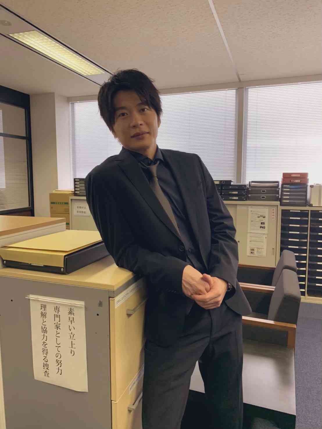 あざとい! 田中圭のフェイスシールド越しの上目遣いにファン歓喜