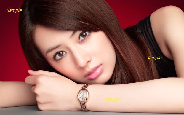 腕時計のイメージキャラクターの俳優女優