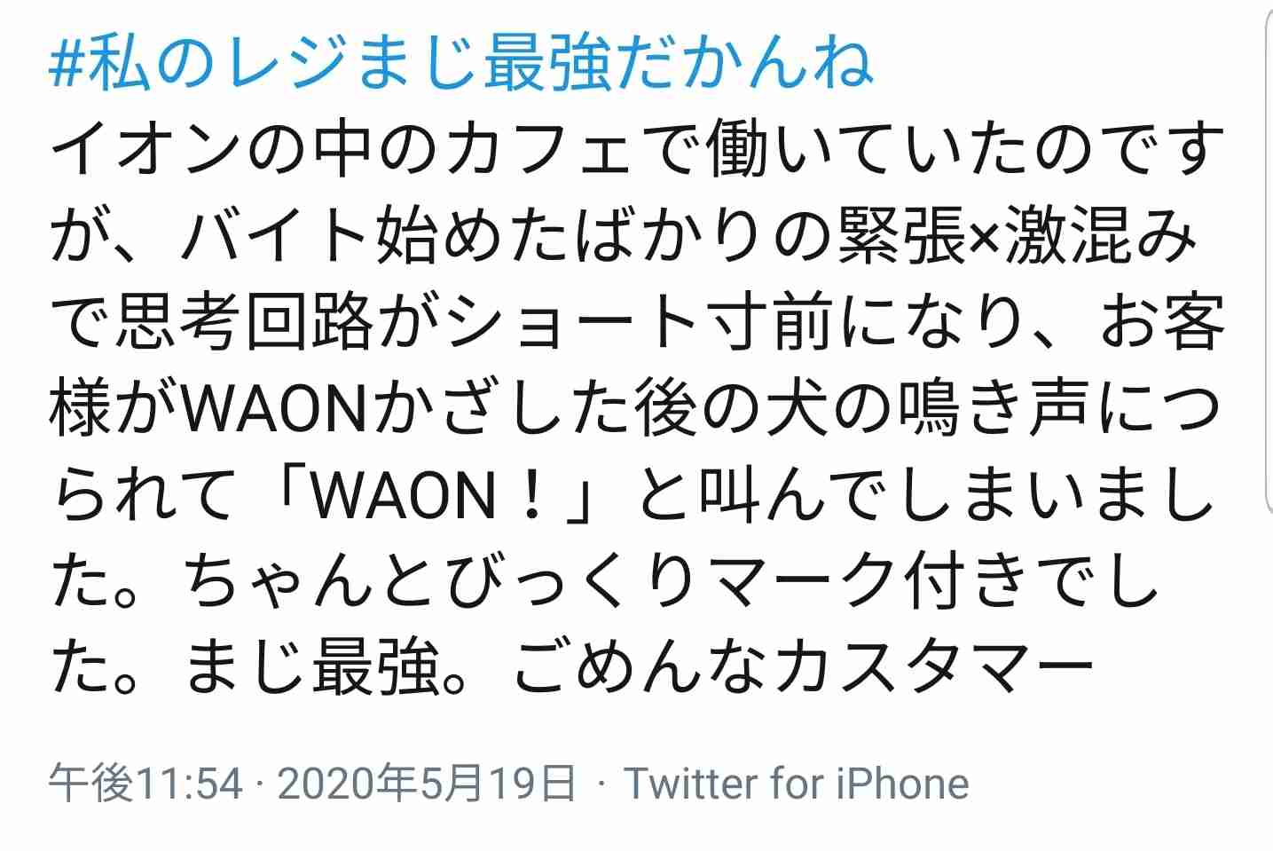 WAON使ってる方