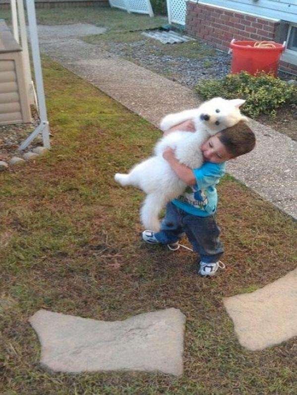 人間と動物のツーショット