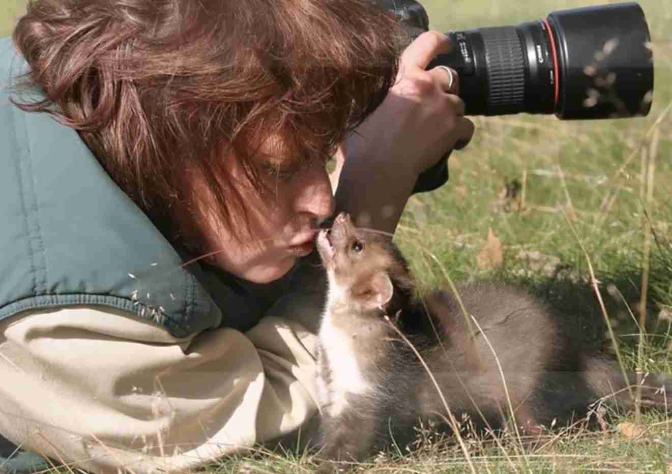 人間と動物のツーショット