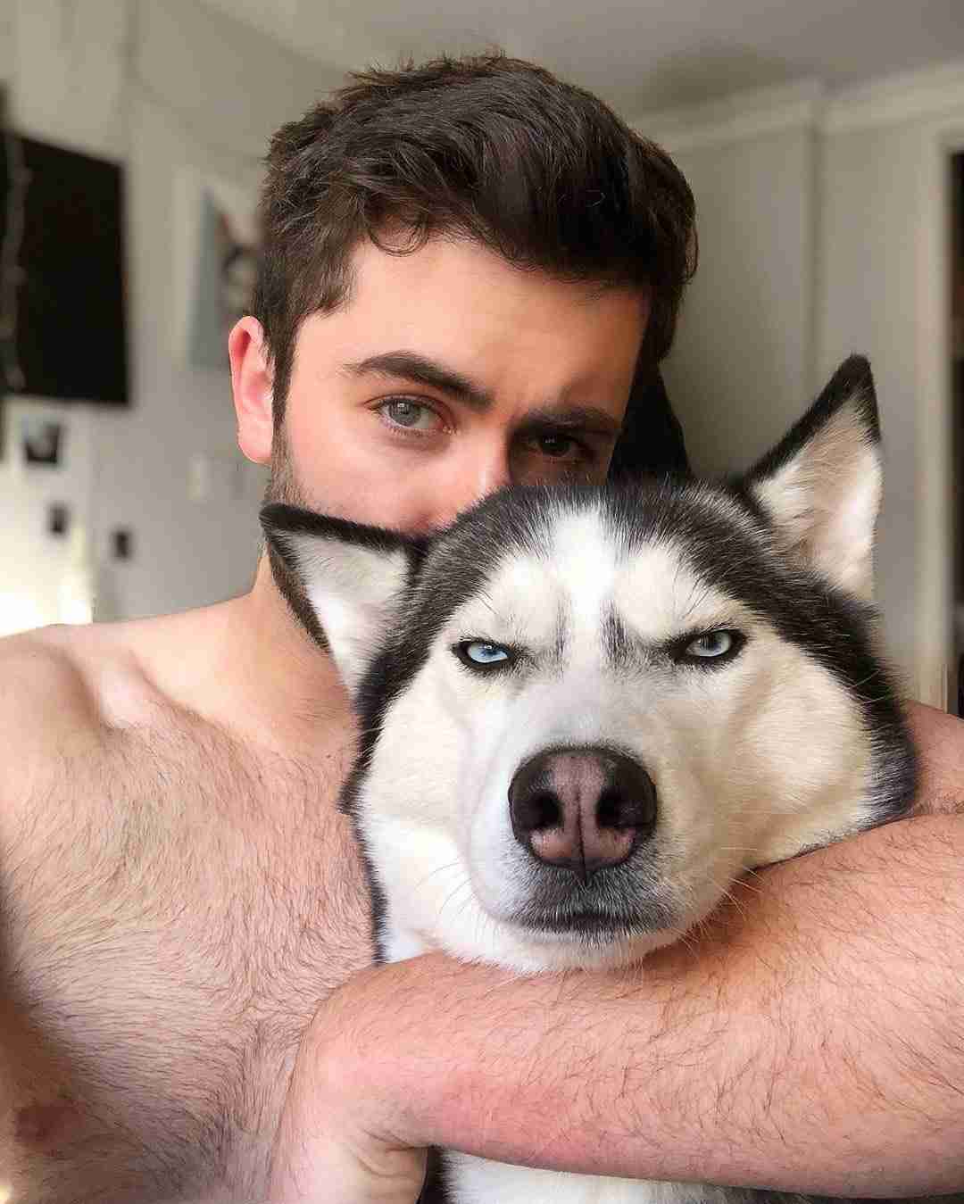 人間と動物のツーショット