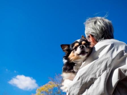 人間と動物のツーショット